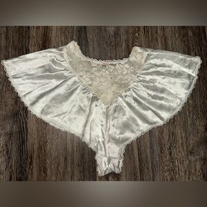 Vintage Emil Bole Floral Lace Lingerie Bottoms